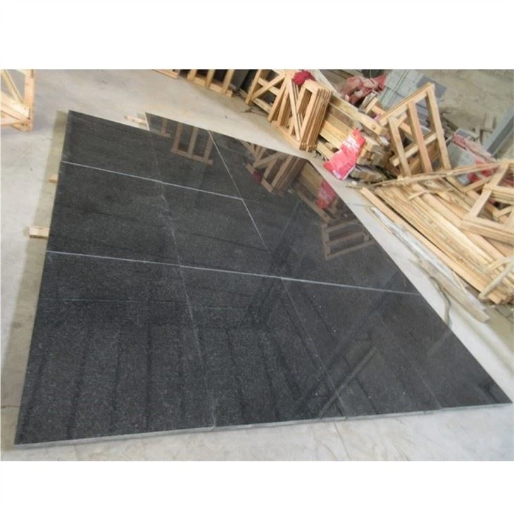 black granite stone