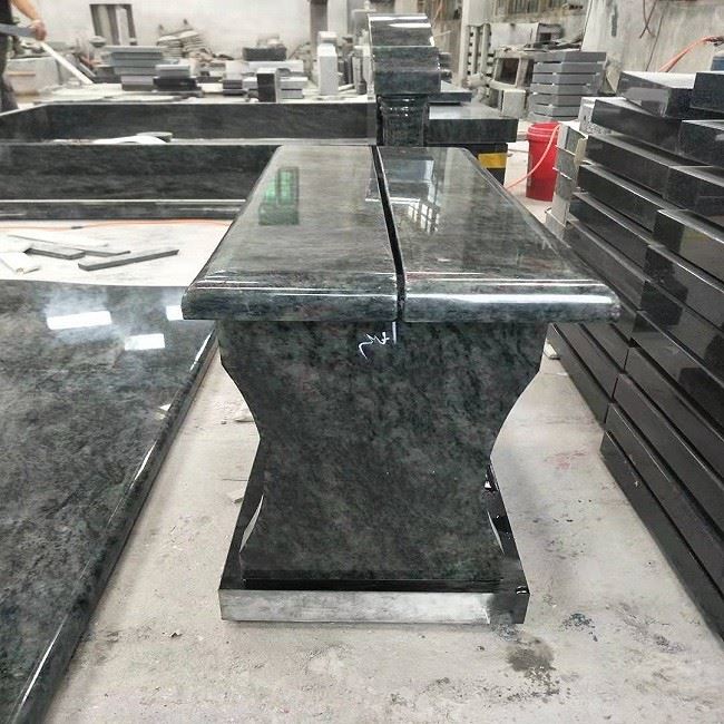 tropical green granite countertops