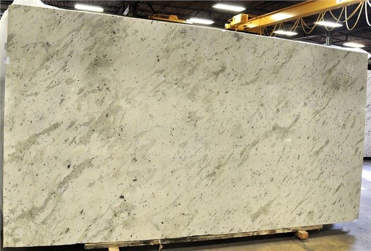 andromeda white granite slab