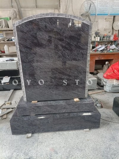 Bahama Blue Granite European Legstone