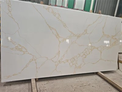 Calacatta gullkvarsítplata